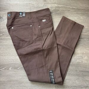 Kuhl Khaki Brown Durable Jeans Pants 32x34